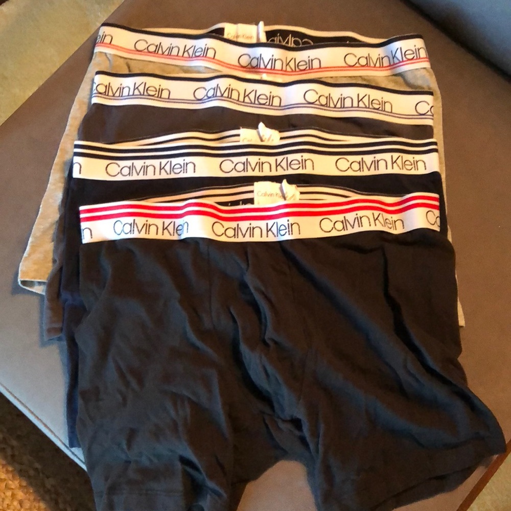 Calvin Klein Cotton Stretch Boxer Briefs Medium - set of 4